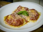 With San Marzano tomato sauce.