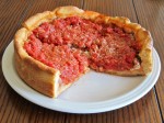 Sausage Deep-Dish Pizza Chicago Style