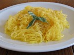 Spaghetti Squash Sauteed in Sage & Garlic Infused EVOO