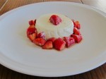 Panna Cotta with Balsamic Strawberries