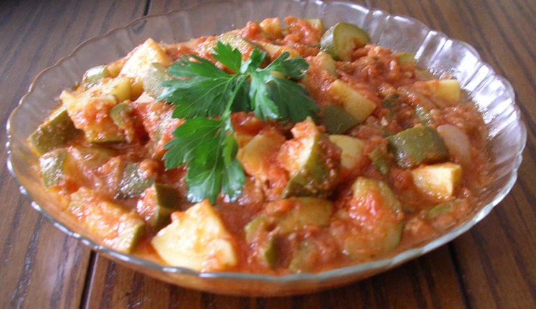 Zucchini, Potato, Onion & Tomato Stew (Ciambotta) | Gianni's North Beach