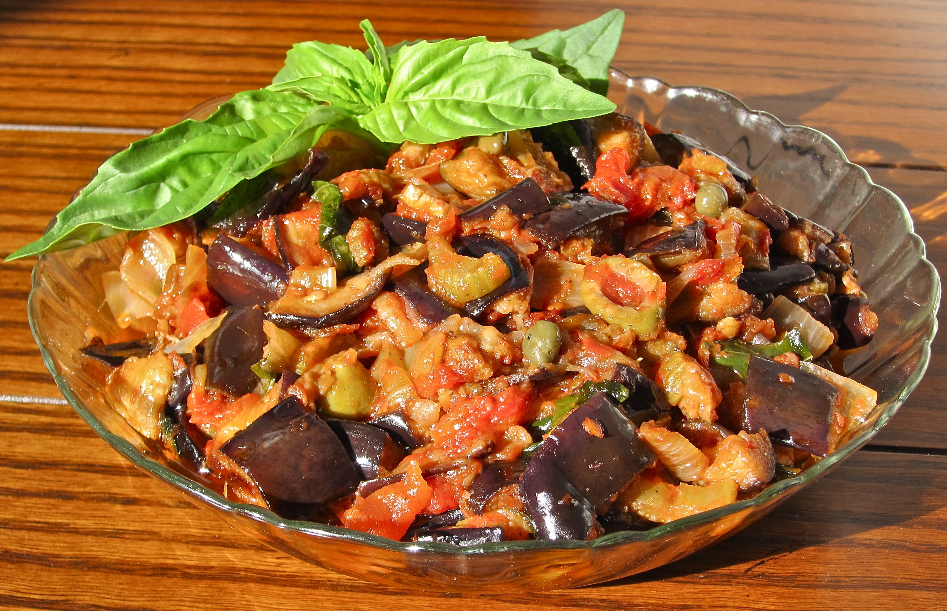 Caponata Siciliana (Eggplant and Vegetable Cooked Salad) | Gianni&amp;#39;s ...