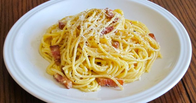 Spaghetti alla Carbonara from Roma