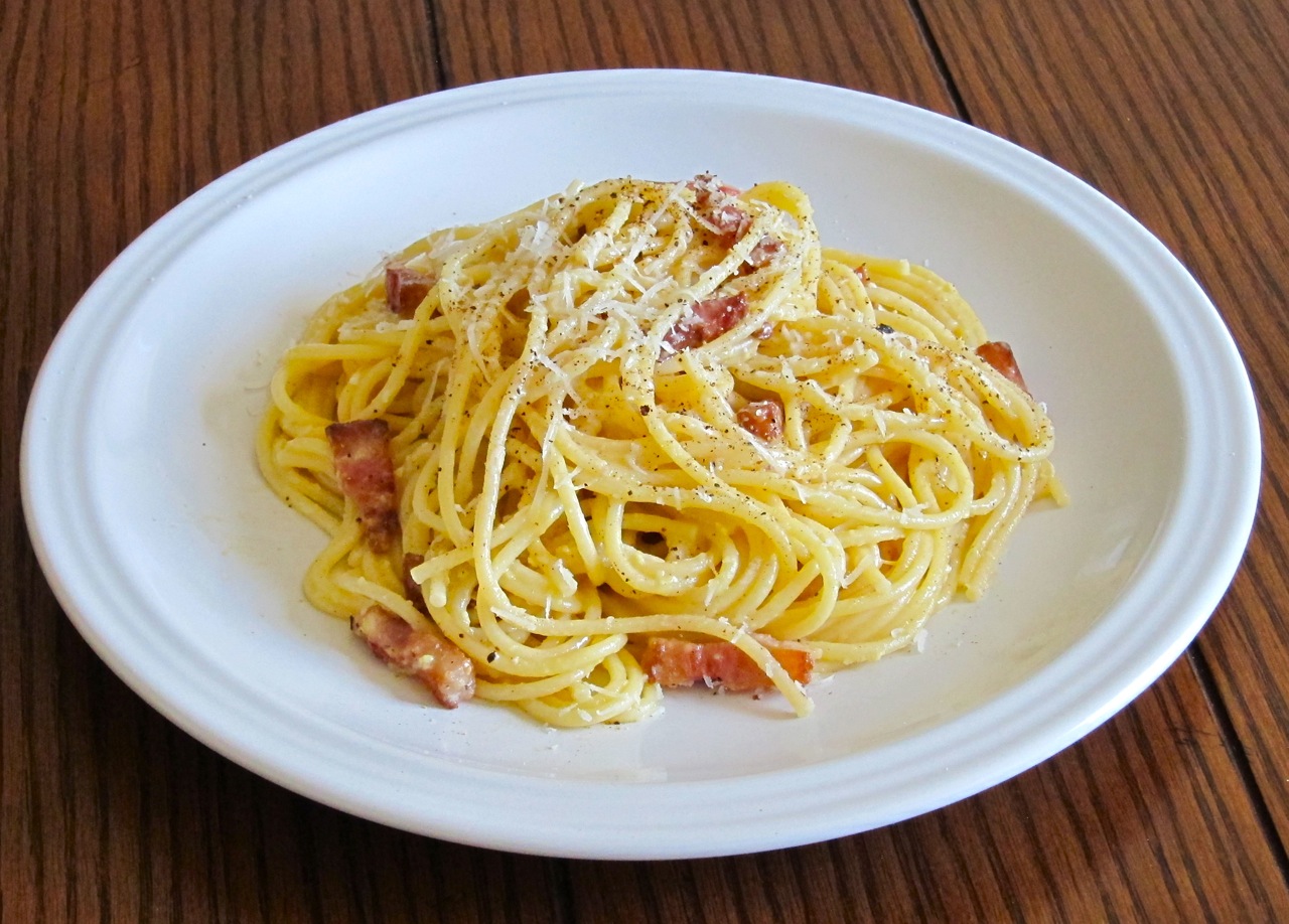 Spaghetti alla Carbonara from Roma Gianni's North Beach