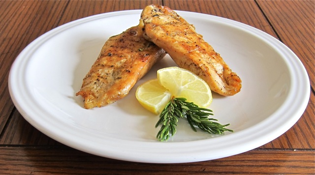Grilled Chicken Marinated with Rosemary & Garlic