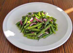 Green Bean & Red Onion Salad