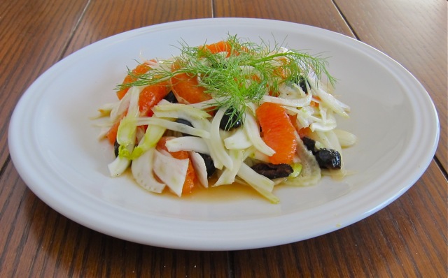 Fennel & Orange Salad with Oil-Cured Olives