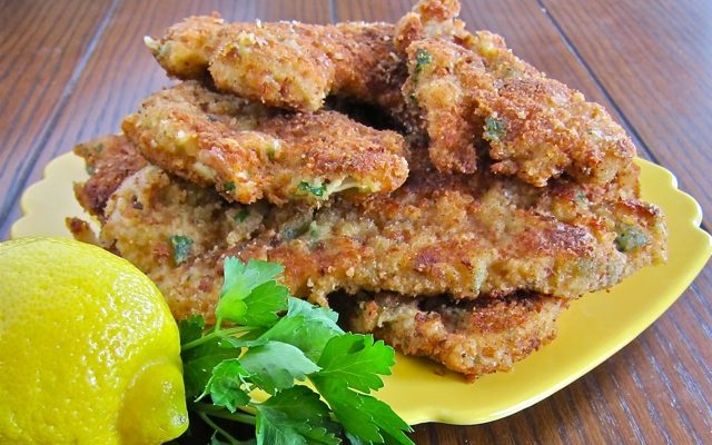 A Pile of Chicken Cutlets