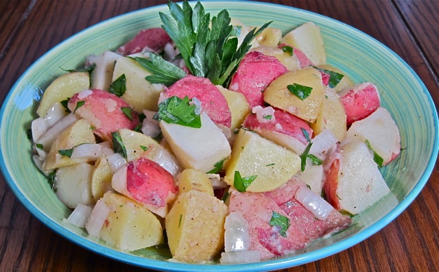 Warm Italian Potato Salad