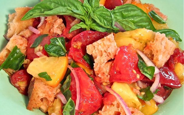Panzanella: Summer Tomato & Bread Salad