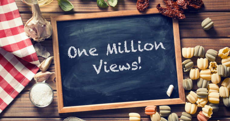 WooHoo! 1,000,000 YouTube Views