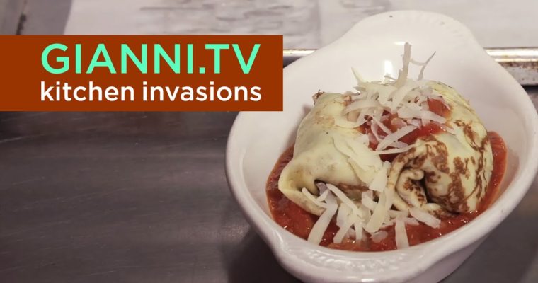 Manicotti Kitchen Invasion